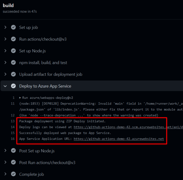Deploy to Azure App Service with GitHub Actions – Tom Vaidyan