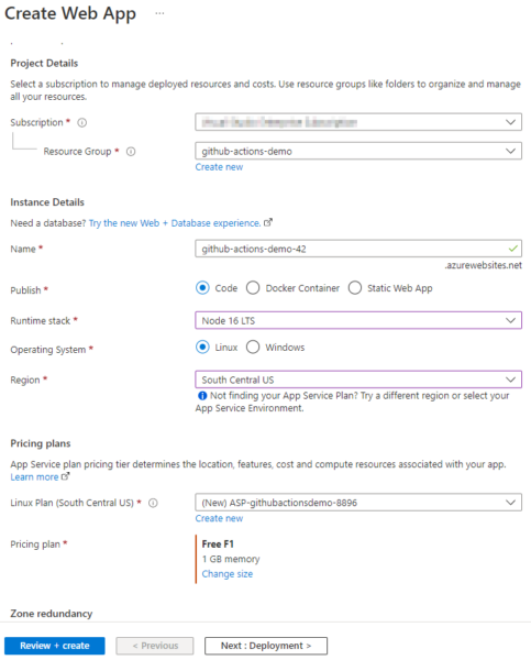 Deploy to Azure App Service with GitHub Actions – Tom Vaidyan
